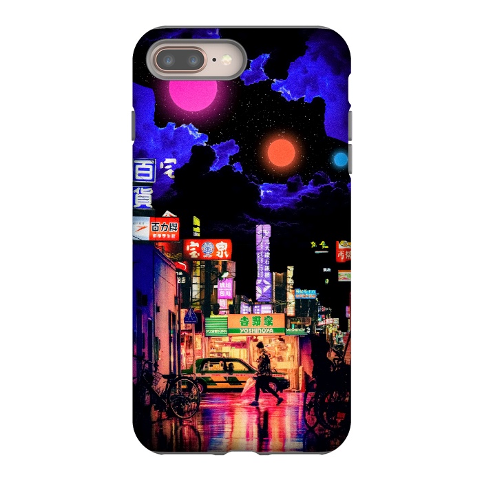 iPhone 7 plus StrongFit Neon streets by Steve Wade (Swade)
