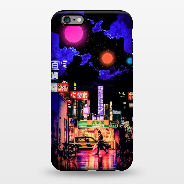 iPhone 6/6s plus StrongFit Neon streets by Steve Wade (Swade)