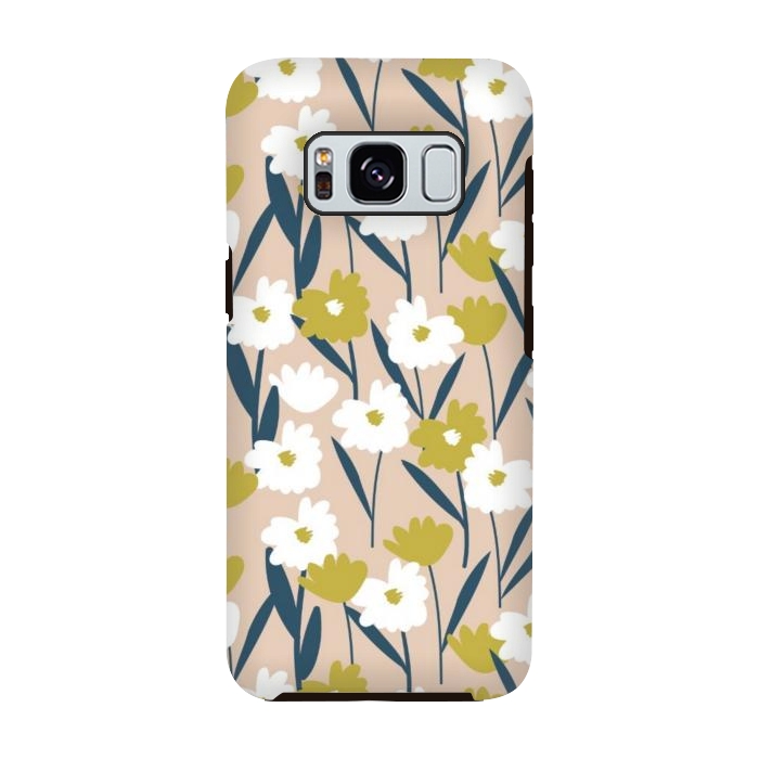 Galaxy S8 StrongFit Delicated flowers  by Winston