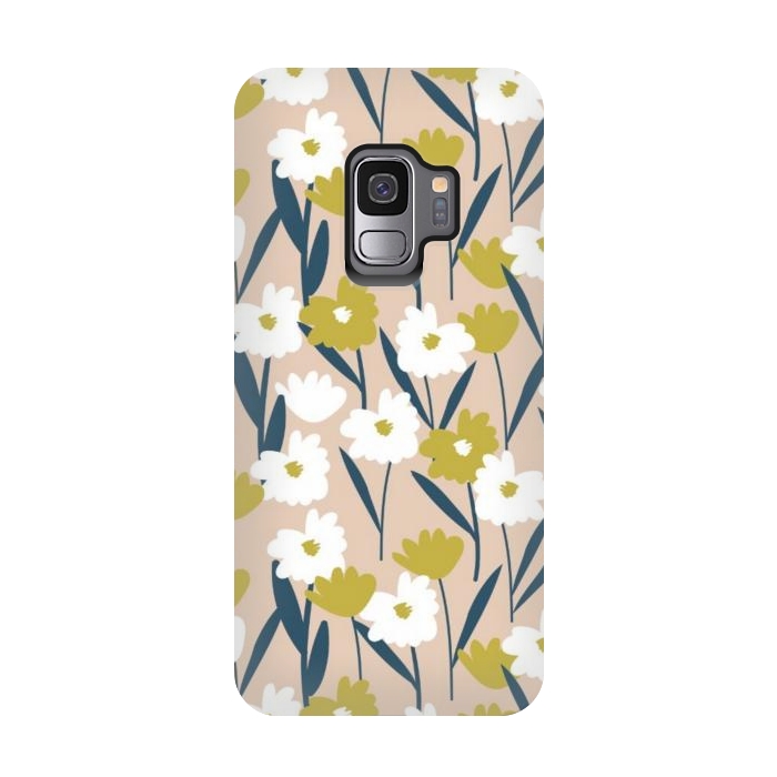 Galaxy S9 StrongFit Delicated flowers  by Winston