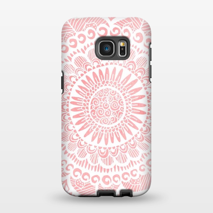 Galaxy S7 EDGE StrongFit Blush Lace by Tangerine-Tane