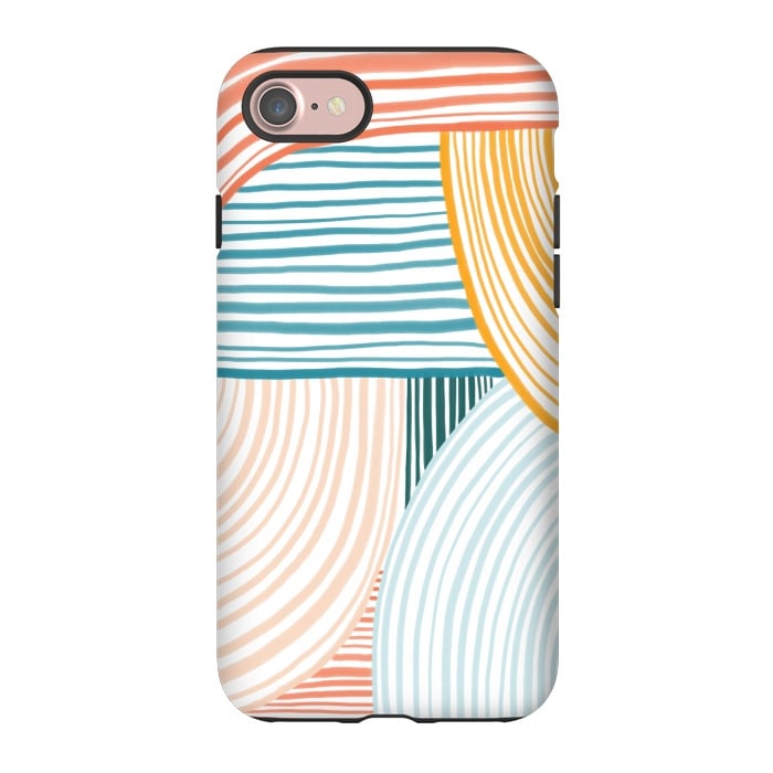 iPhone 7 StrongFit Rainbow Layers by Kimberly Senn | Senn & Sons