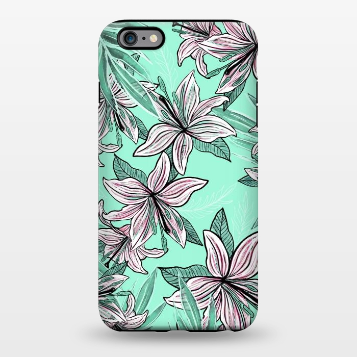iPhone 6/6s plus StrongFit Dancing Lilly  by Rose Halsey