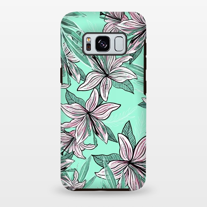 Galaxy S8 plus StrongFit Dancing Lilly  by Rose Halsey