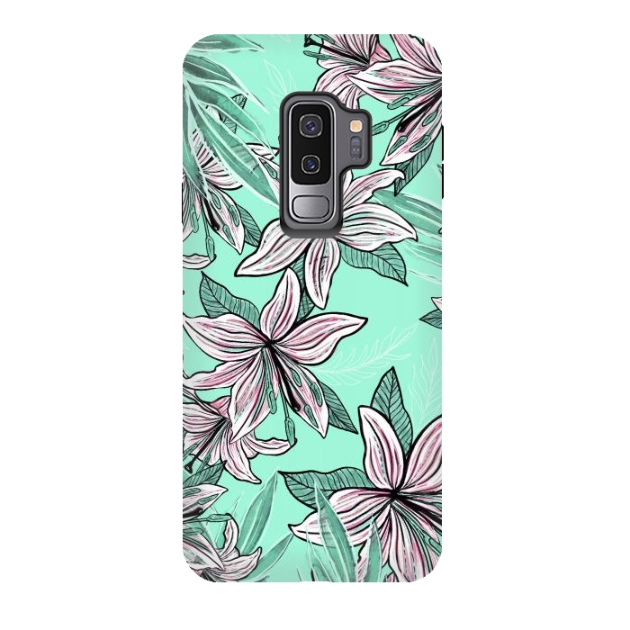 Galaxy S9 plus StrongFit Dancing Lilly  by Rose Halsey