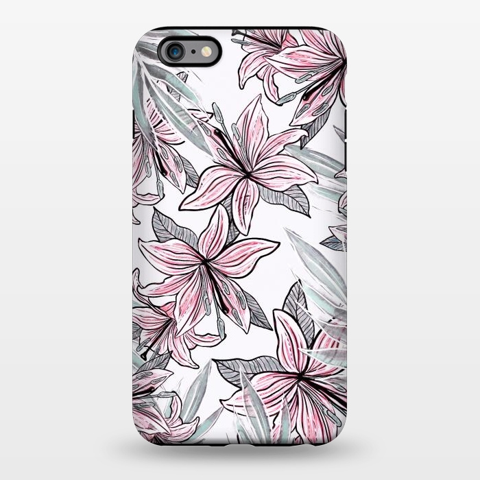 iPhone 6/6s plus StrongFit Beautiful Lilly by Rose Halsey