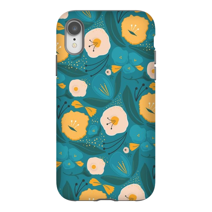 iPhone Xr StrongFit Night Garden by Kimberly Senn | Senn & Sons