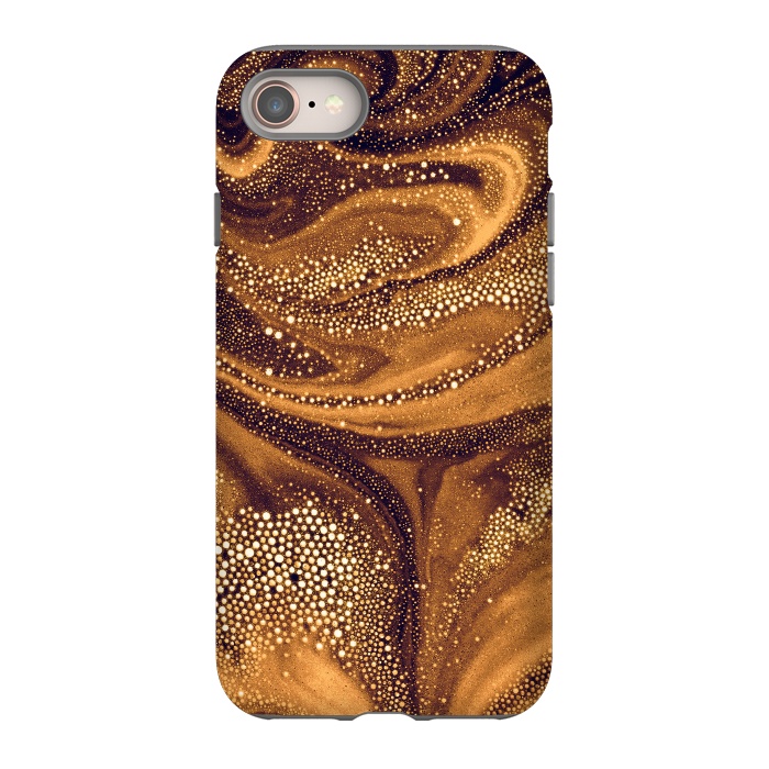 iPhone 8 StrongFit Molten Core by Eleaxart