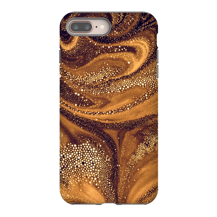 iPhone 8 plus StrongFit Molten Core by Eleaxart