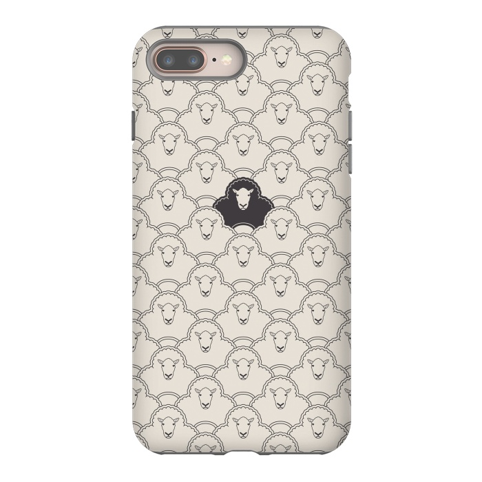 iPhone 8 plus StrongFit Black Sheep by Davies Babies