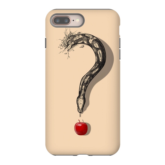 iPhone 8 plus StrongFit Curious Temptation by Nicebleed