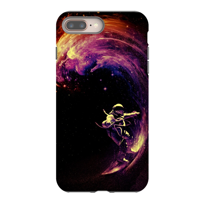 iPhone 8 plus StrongFit Space Surfing by Nicebleed