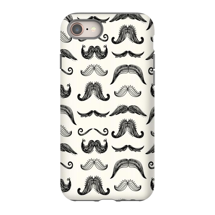 iPhone 8 StrongFit Moustache by TracyLucy Designs