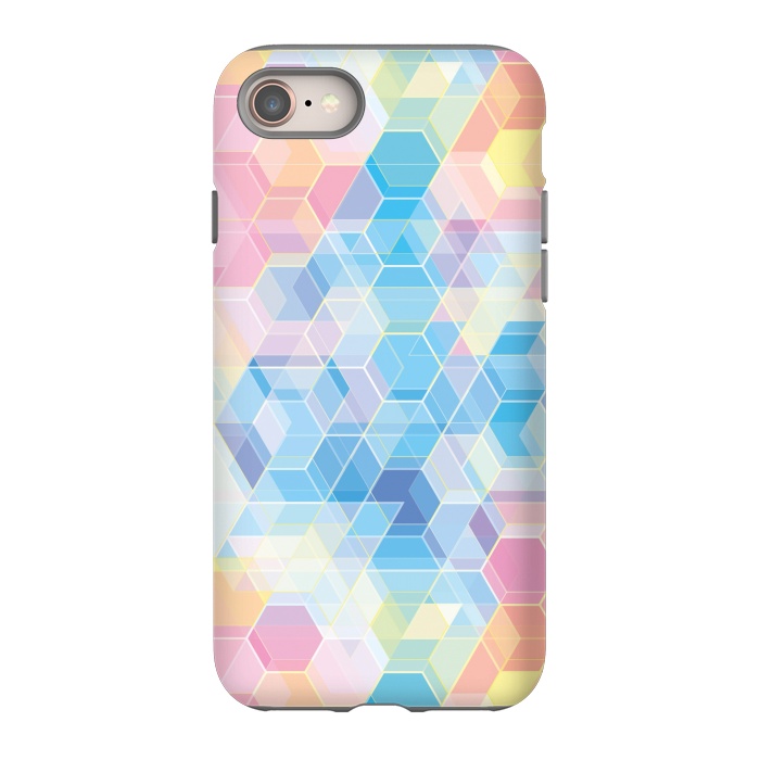 iPhone 8 StrongFit Hexagons by M.O.K.