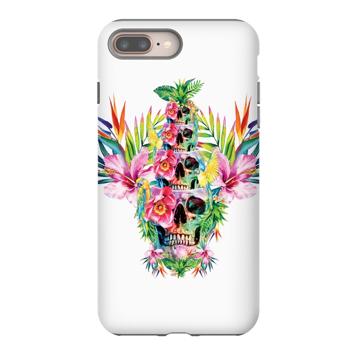 iPhone 8 plus StrongFit The Skull Tower by Riza Peker
