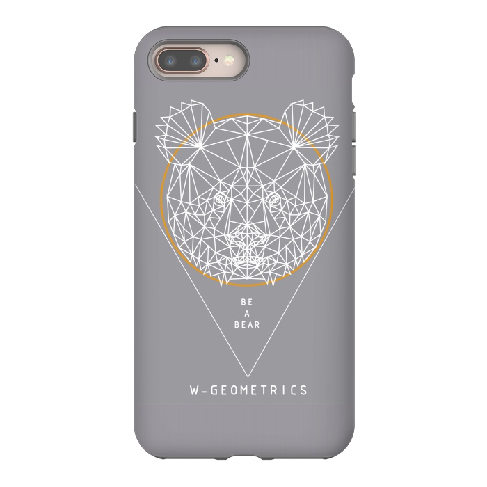 iPhone 8 plus StrongFit Bear by W-Geometrics