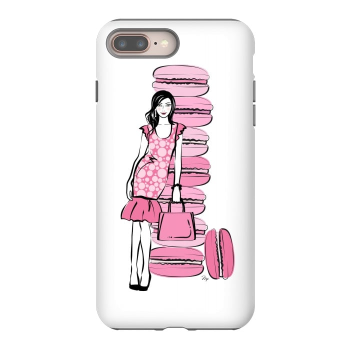 iPhone 8 plus StrongFit Macaron Lover by Martina