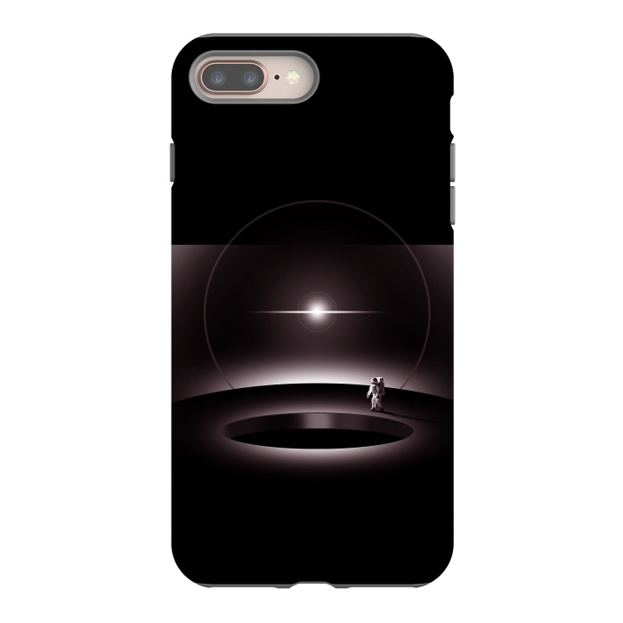 iPhone 8 plus StrongFit Black Hole by Steven Toang