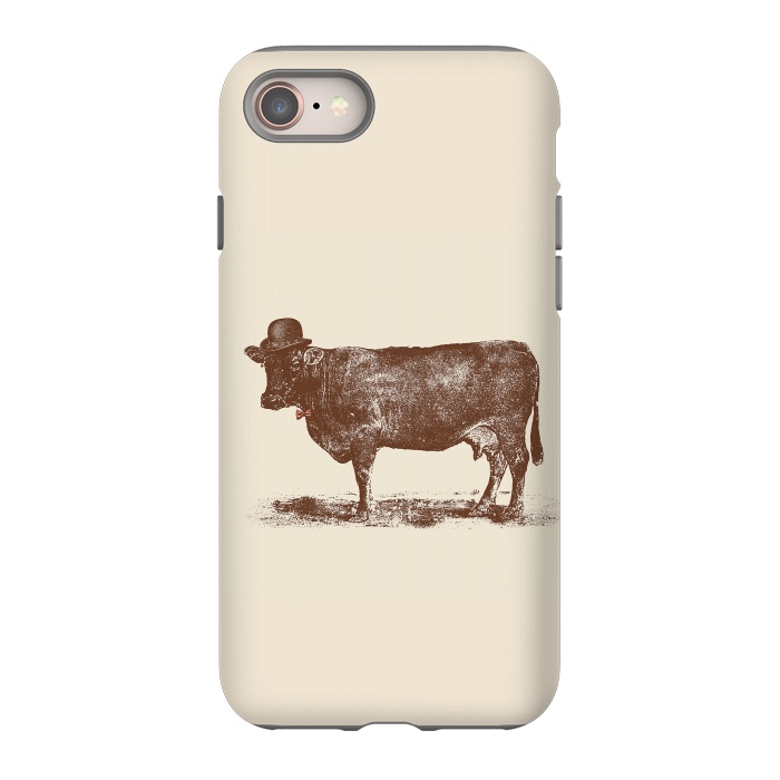 iPhone 8 StrongFit Cow Cow Nut by Florent Bodart