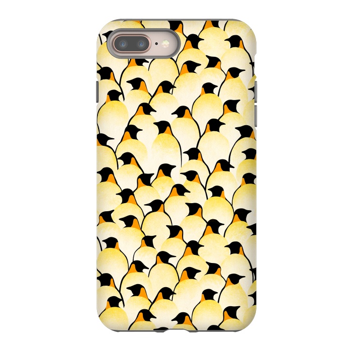 iPhone 8 plus StrongFit Penguins by Florent Bodart
