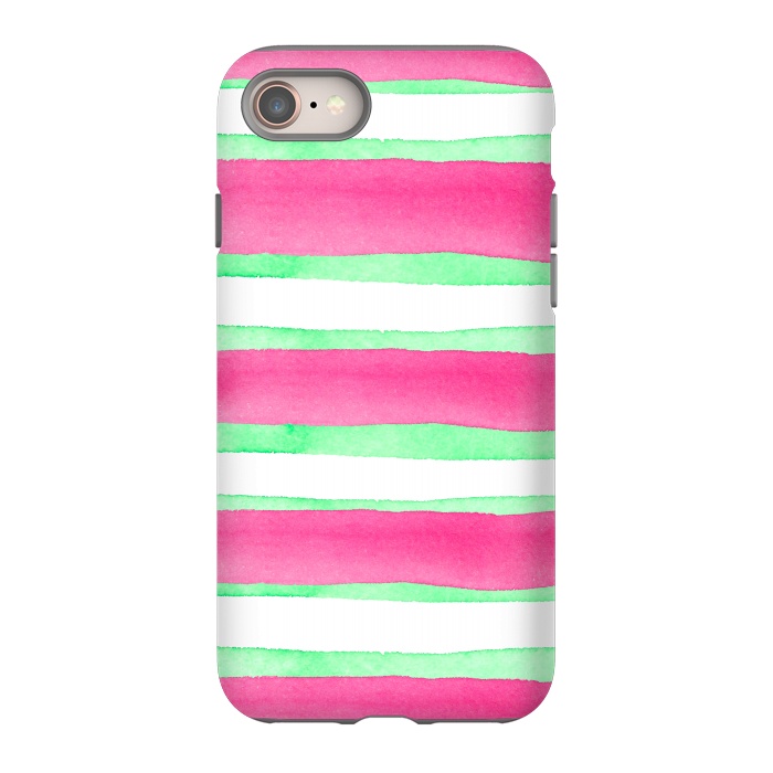 iPhone 8 StrongFit Peppermint Candy by Amaya Brydon