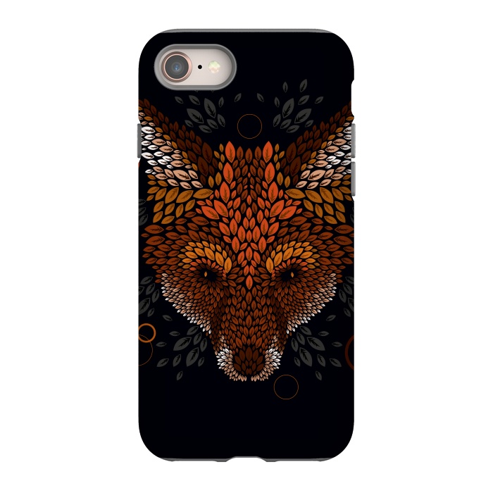 iPhone 8 StrongFit Fox Face by Q-Artwork