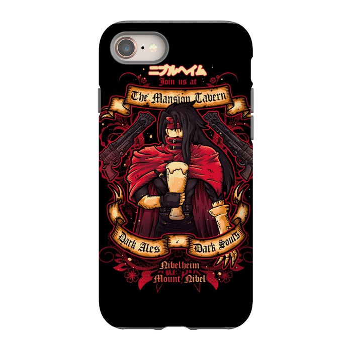 iPhone 8 StrongFit The Mansion Tavern by Q-Artwork