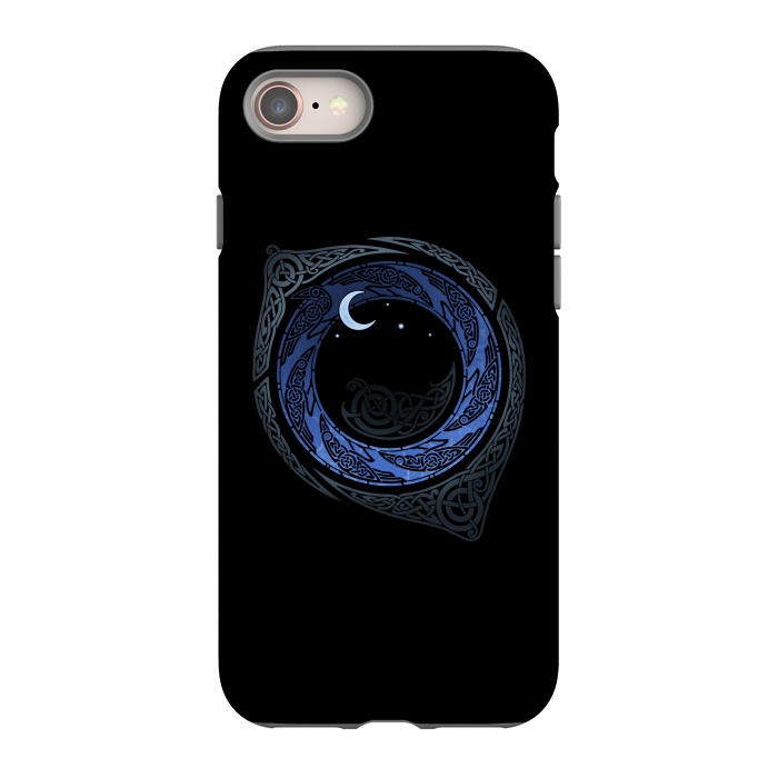 iPhone 8 StrongFit MOONLIGHT ROUNDELAY ( Raven's Eye ) by RAIDHO