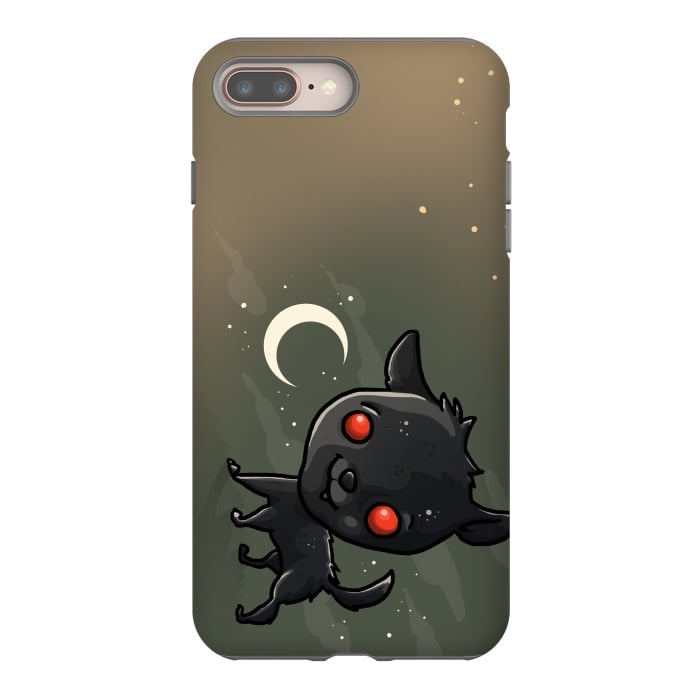 iPhone 8 plus StrongFit Cute Black Shuck by Q-Artwork
