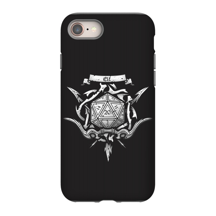 iPhone 8 StrongFit Elf Crest by Q-Artwork