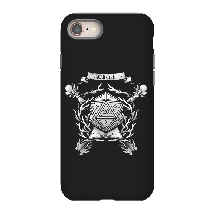 iPhone 8 StrongFit Wizard Crest by Q-Artwork