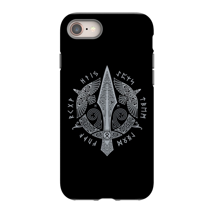 iPhone 8 StrongFit GUNGNIR ( Odin's Spear ) by RAIDHO
