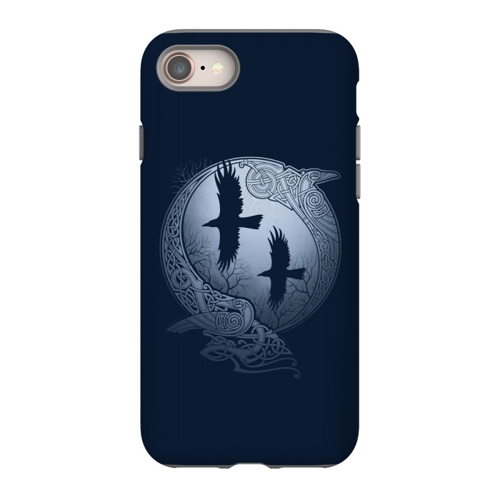 iPhone 8 StrongFit ODIN'S RAVENS by RAIDHO
