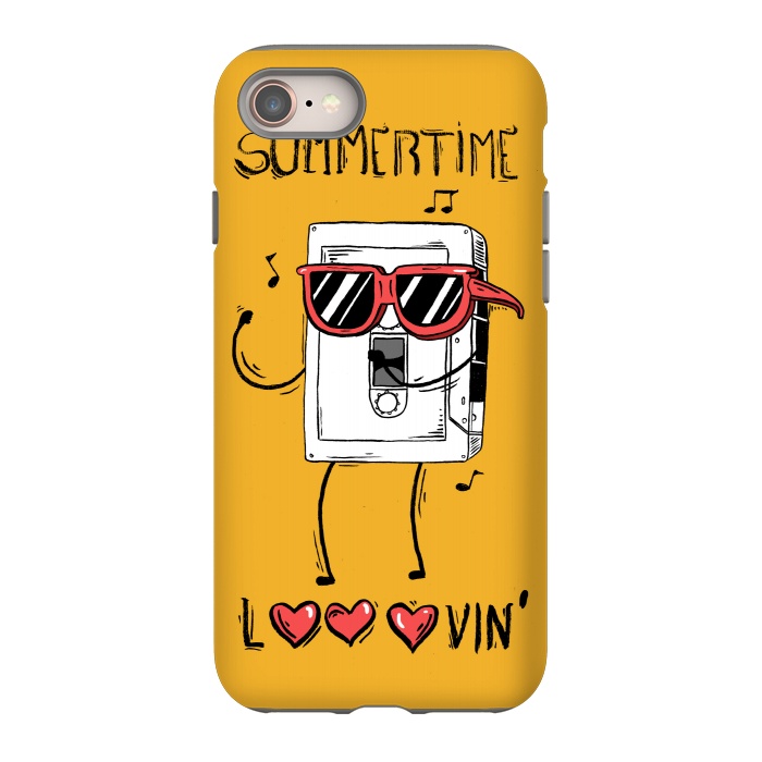 iPhone 8 StrongFit Summertime lovin by Ilustrata