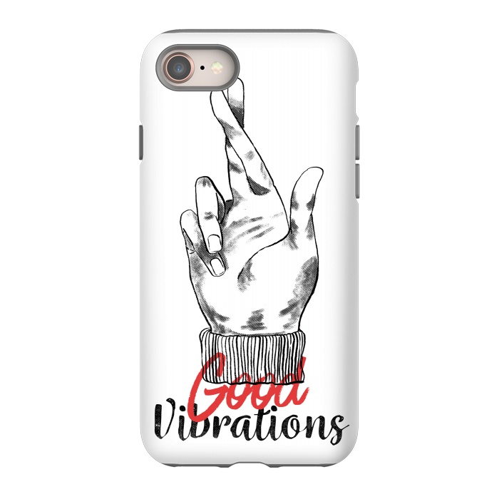 iPhone 8 StrongFit Good Vibrations by Ilustrata