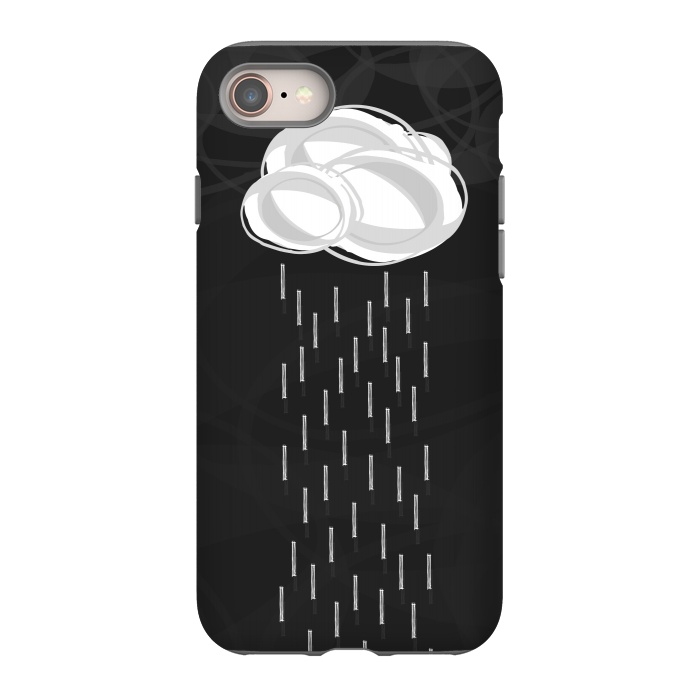 iPhone 8 StrongFit Midnight Rain by Dellán