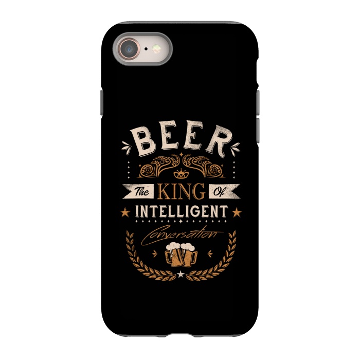 iPhone 8 StrongFit Oh Beer by Grant Stephen Shepley