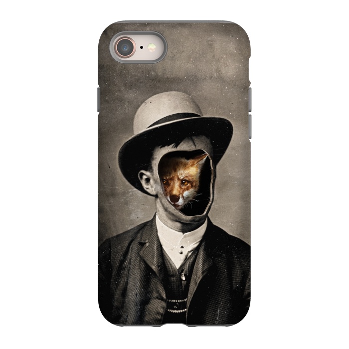 iPhone 8 StrongFit Gentleman Fox by 38 Sunsets