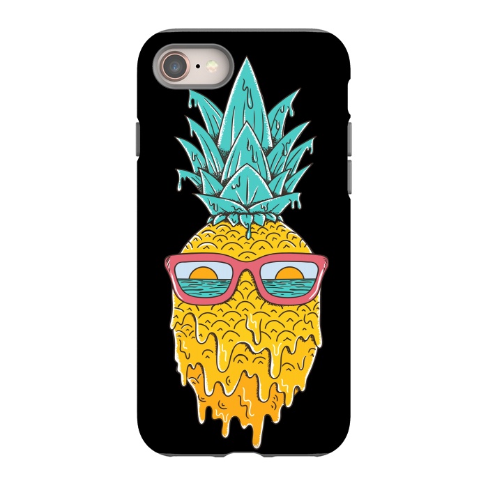 iPhone 8 StrongFit Pineapple Summer by Coffee Man