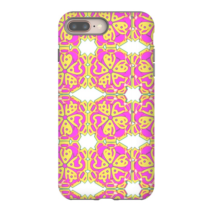 iPhone 8 plus StrongFit The Spirit of the Flower by Bettie * Blue