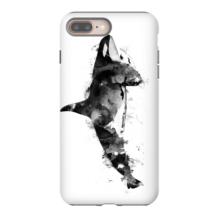 iPhone 8 plus StrongFit Killer Whale by Rui Faria
