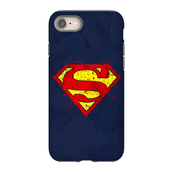 iPhone 8 StrongFit Super Man's Splash by Sitchko