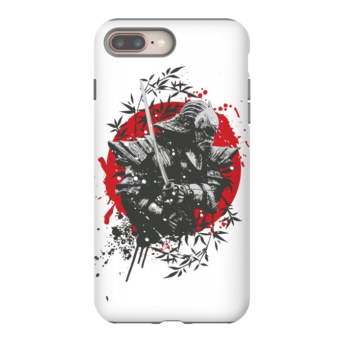 iPhone 8 plus StrongFit Black Samurai by Sitchko