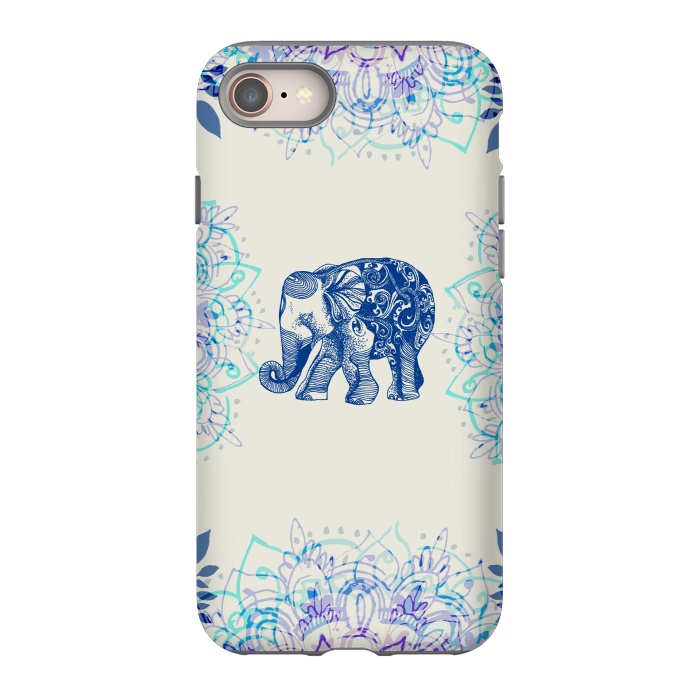 iPhone 8 StrongFit Pretty Little Elephant  by Rose Halsey