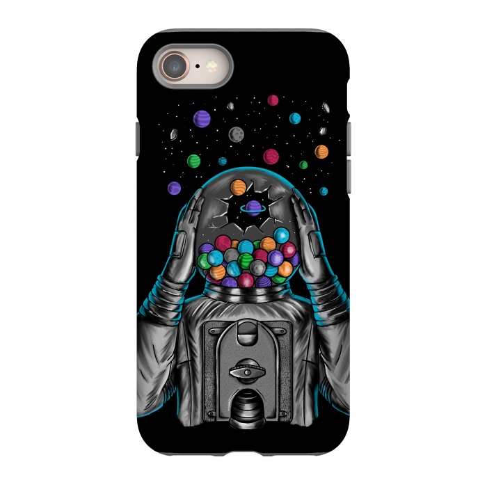 iPhone 8 StrongFit Astronaut Explotion by Coffee Man