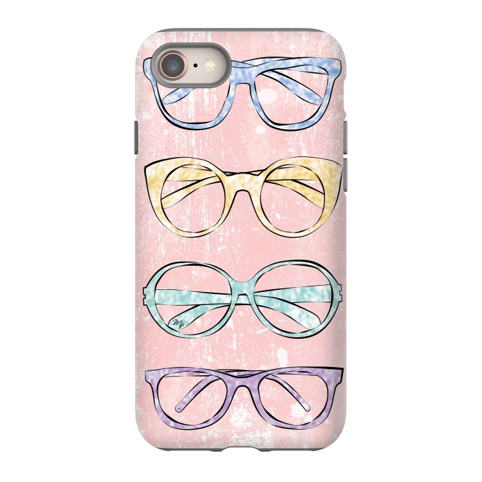 iPhone 8 StrongFit Funky Glasses by Martina