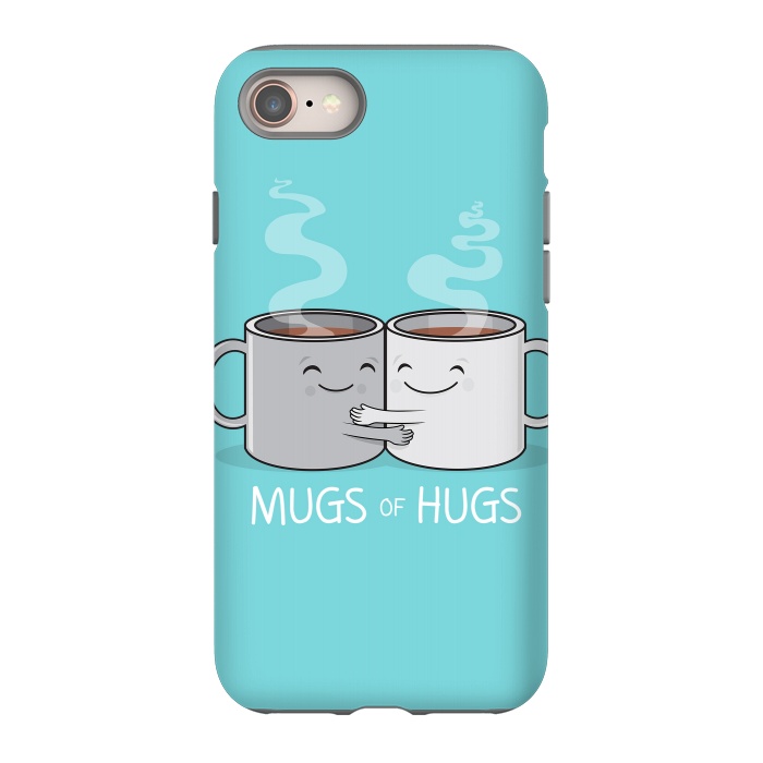 iPhone 8 StrongFit Mugs of Hugs by Wotto
