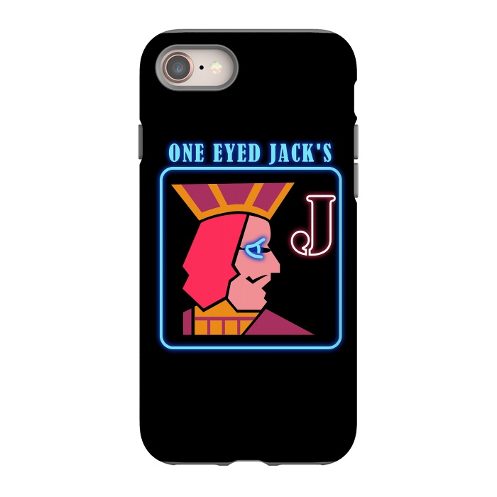 iPhone 8 StrongFit Twin Peaks One Eye Jacks by Alisterny