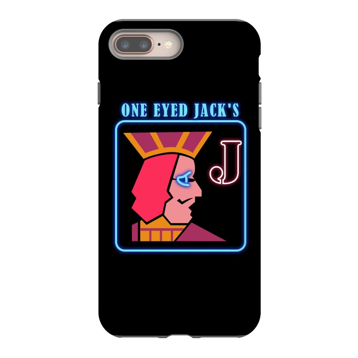iPhone 8 plus StrongFit Twin Peaks One Eye Jacks by Alisterny