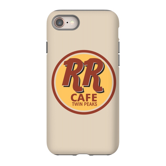 iPhone 8 StrongFit Twin Peaks RR Cafe by Alisterny